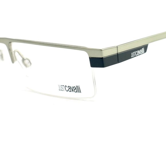 Just Cavalli Rectangle Unisex Silver Metal Frame - Picture 4 of 6